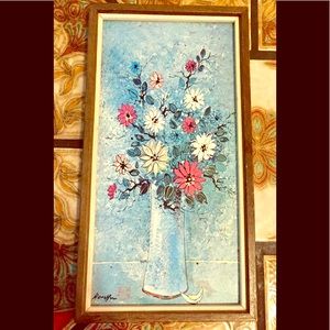 🎁Vintage Floral Painted Art Pictures